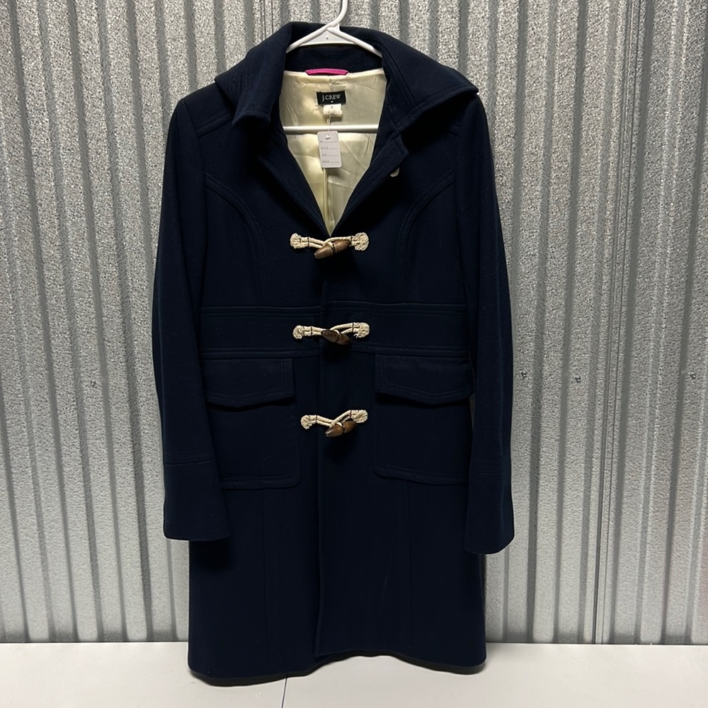 J CREW Womens Duffle Coat, size 8